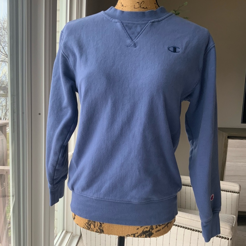 Champion Adult Size XS Slate blue Sweatshirt